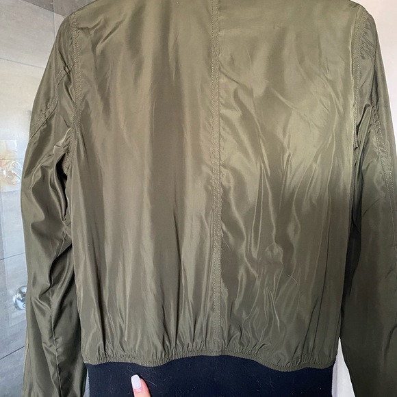 Garage Green Bomber Jacket - Picture 4 of 5